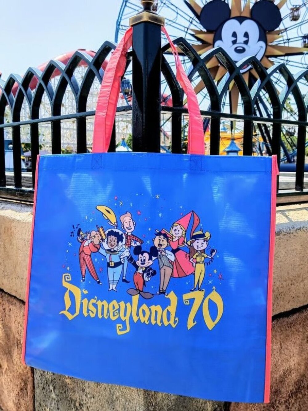 Disney Magic Key 70th Anniversary Tote Bag